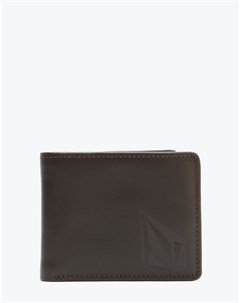 Кошелек Straight Leather Wallet Brown 2020 Volcom