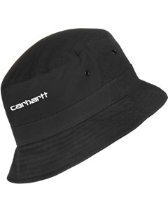 Панама Script Bucket Hat Black White 2020 Carhartt wip