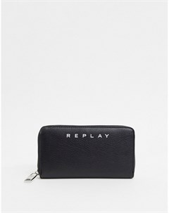 Кожаный кошелек с логотипом Replay