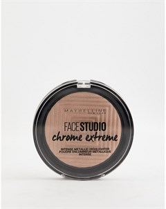 Пудра хайлайтер Master Chrome 300 Sandstone Maybelline