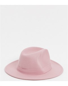 Эксклюзивная розовая шляпа с пряжкой London My accessories