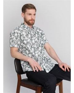 Рубашка из поплина с флоральным принтом Ostin