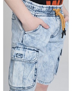 Джинсовые шорты с карго карманами для мальчиков Ostin