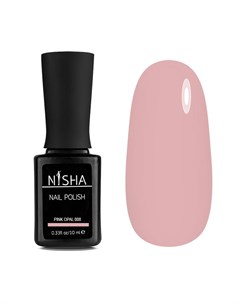 Гель лак 008 Pink Opal Nisha 10 мл