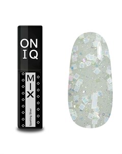 Гель лак MIX OGP 094s Sparkling Silver 6 мл Oniq