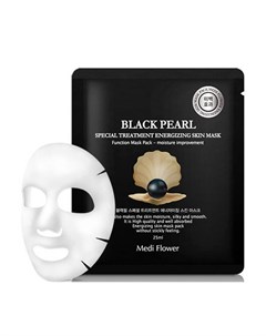 Тканевая маска Special Treatment Energizing Skin Mask Black Pearl Medi flower