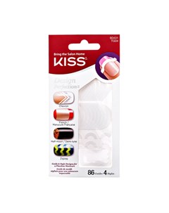 Трафареты для ногтей Design Perfection Tip Guides TG04 Kiss