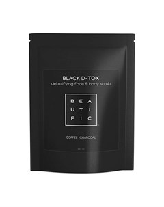 Скраб для тела Black D Tox Detoxifying Face Body Scrub Beautific