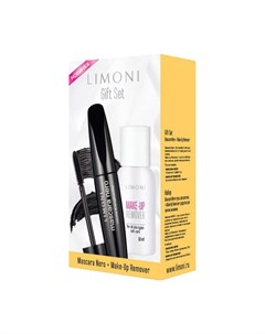 Набор Gift Set Mascara Nero Make Up Remover Limoni