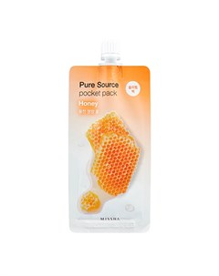 Ночная маска Pure Source Pocket Pack Honey Missha