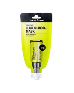 Маска плёнка Purifying Black Charcoal Mask Veraclara
