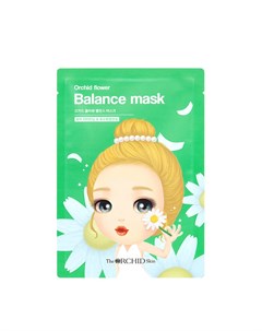 Тканевая маска Orchid Flower Balance Mask 1 шт The orchid skin