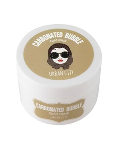 Кислородная маска City Carbonated Bubble Gold Mask Urban dollkiss
