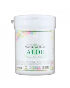 Альгинатная маска Aloe Modeling Mask Anskin