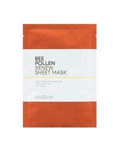 Тканевая маска Bee Pollen Renew Sheet Mask Missha