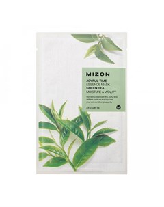Тканевая маска Joyful Time Essence Mask Green Tea Mizon