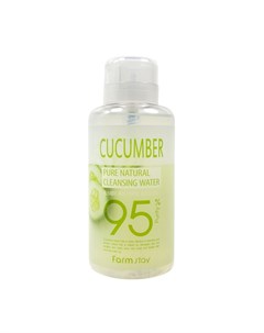 Очищающая вода Pure Natural Cleansing Water Cucumber Farmstay
