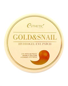 Патчи для глаз Gold Snail Hydrogel Eye Patch Esthetic house