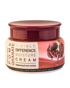 Крем для лица Visible Difference Moisture Cream Pomegranate Farmstay