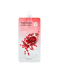 Очищающая маска Pure Source Pocket Pack Pomegranate Missha