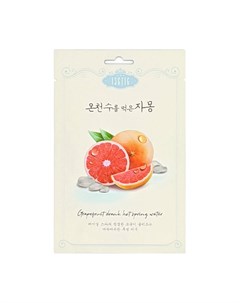 Тканевая маска Eserie Grapefruit Drank Hot Spring Water Mask Pack Entico