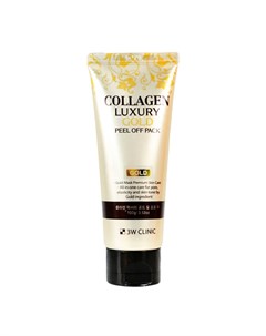 Маска плёнка Collagen Luxury Gold Peel Off Pack 3w clinic