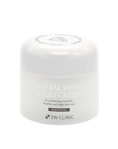 Крем для лица Crystal White Milky Cream 3w clinic