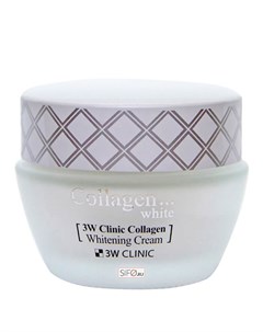 Крем для лица Collagen Whitening Cream 3w clinic