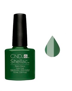 Cnd shellac гель лак palm deco 7 3 мл