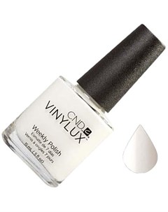 Cnd vinylux лак для ногтей studio white 151 15 мл