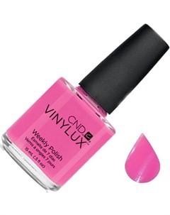 Cnd vinylux лак для ногтей hot pop pink 121 15мл