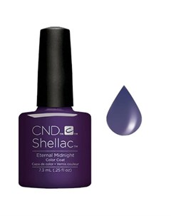 Cnd shellac гель лак eternal midnight 7 3 мл