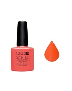 Cnd shellac гель лак desert poppy 7 3 мл