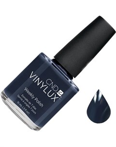 Cnd vinylux лак для ногтей indigo frock 176 15 мл