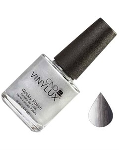 Cnd vinylux лак для ногтей silver chrome 148 15 мл