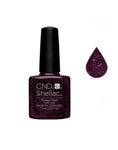 Cnd shellac гель лак poison plum 7 3 мл