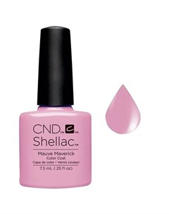 Cnd shellac гель лак mauve maverick 7 3 мл