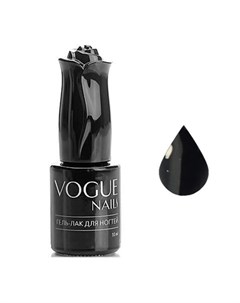 Гель лак vogue nails черный властелин 10 мл Vogue nails