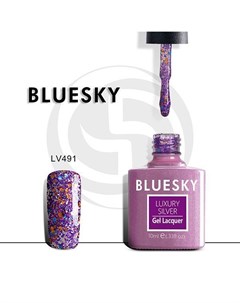Luxury Silver Гель лак LV491 10мл Bluesky