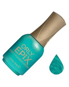 Эластичное цветное покрытие epix flexible color 929 green screen 18мл Orly