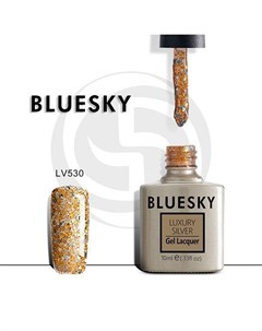 Luxury Silver Гель лак LV530 10мл Bluesky