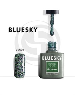 Luxury Silver Гель лак LV639 10мл Bluesky
