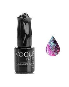 Гель лак с хлопьями юки vogue nails иллюзия 10 мл Vogue nails