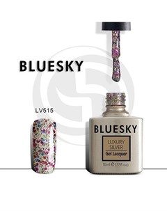 Luxury Silver Гель лак LV515 10мл Bluesky