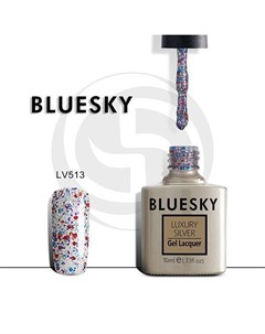 Luxury Silver Гель лак LV513 10мл Bluesky