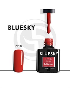 Luxury Silver Гель лак LV137 10мл Bluesky