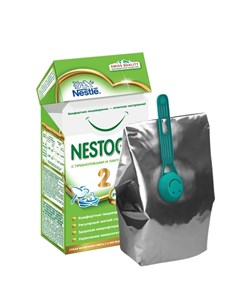 2 Сухая молочная смесь с пребиотиками и лактобактериями L reuteri 350гр Nestogen