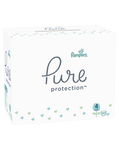 Подгузники Pure Protection Maxi 4 9 14кг 160шт Pampers