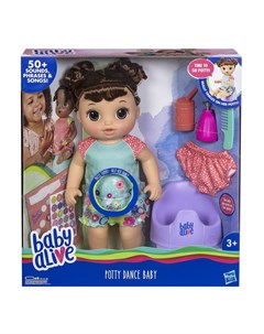 Интерактивная кукла Baby Alive Танцующая малышка Шатенка Hasbro