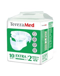 Подгузники для взрослых Extra Medium 2 10шт Terezamed